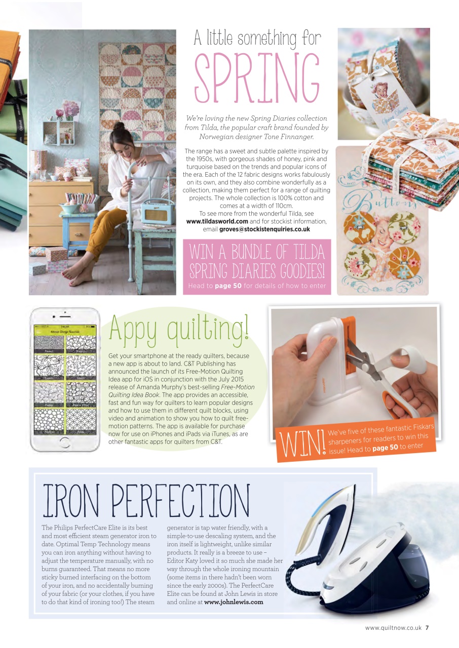 Quilt Now Preview Pages