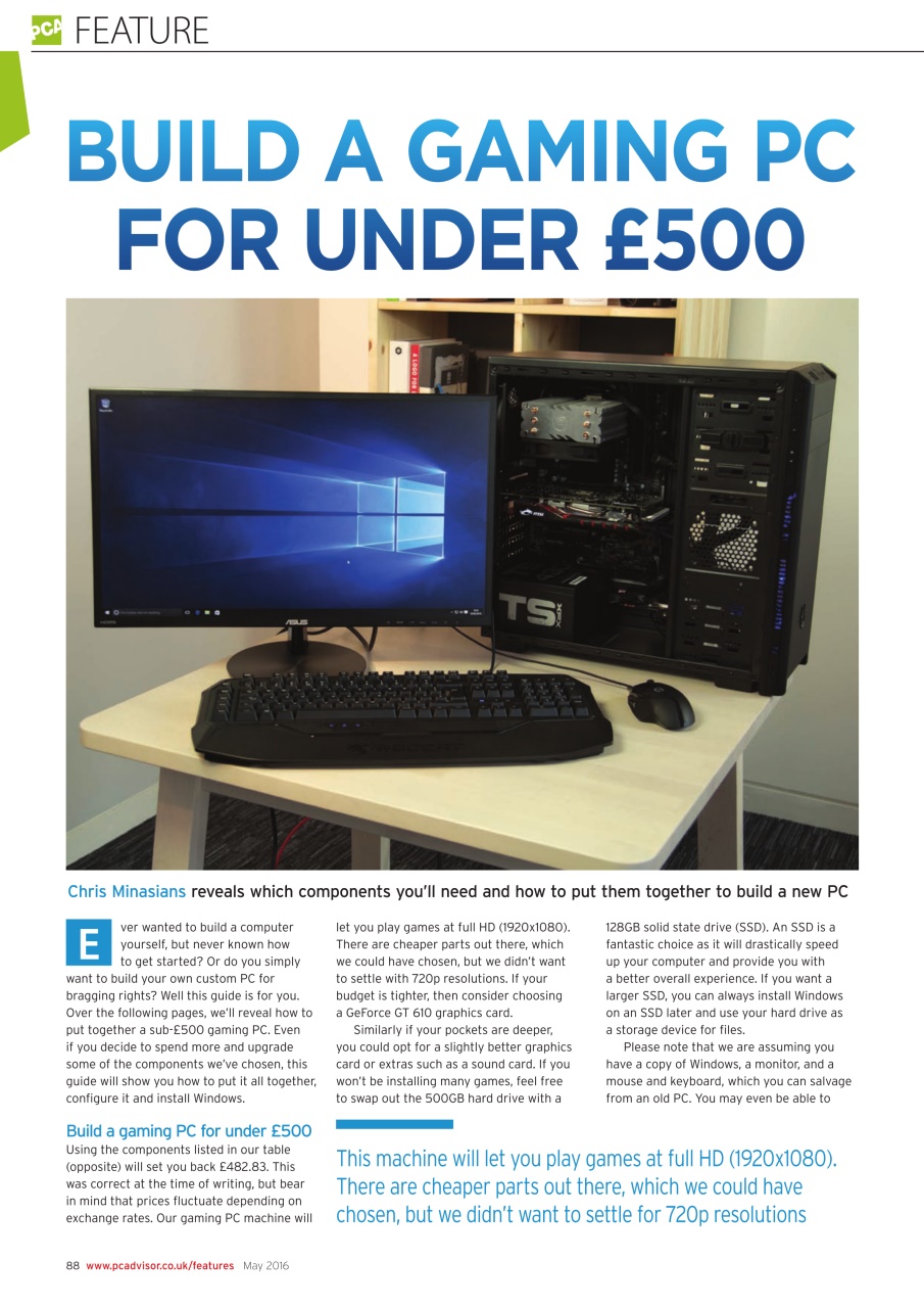 Tech Advisor Preview Pages