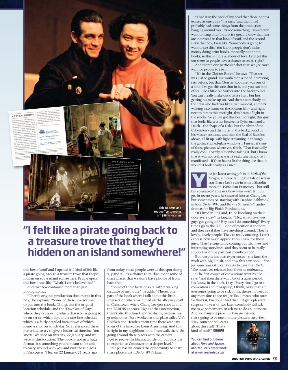 Doctor Who Magazine Preview Pages