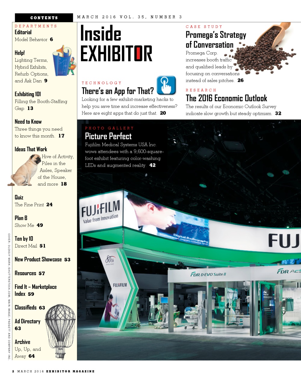 EXHIBITOR Magazine Preview Pages
