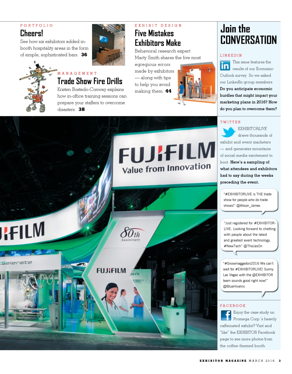 EXHIBITOR Magazine Preview Pages