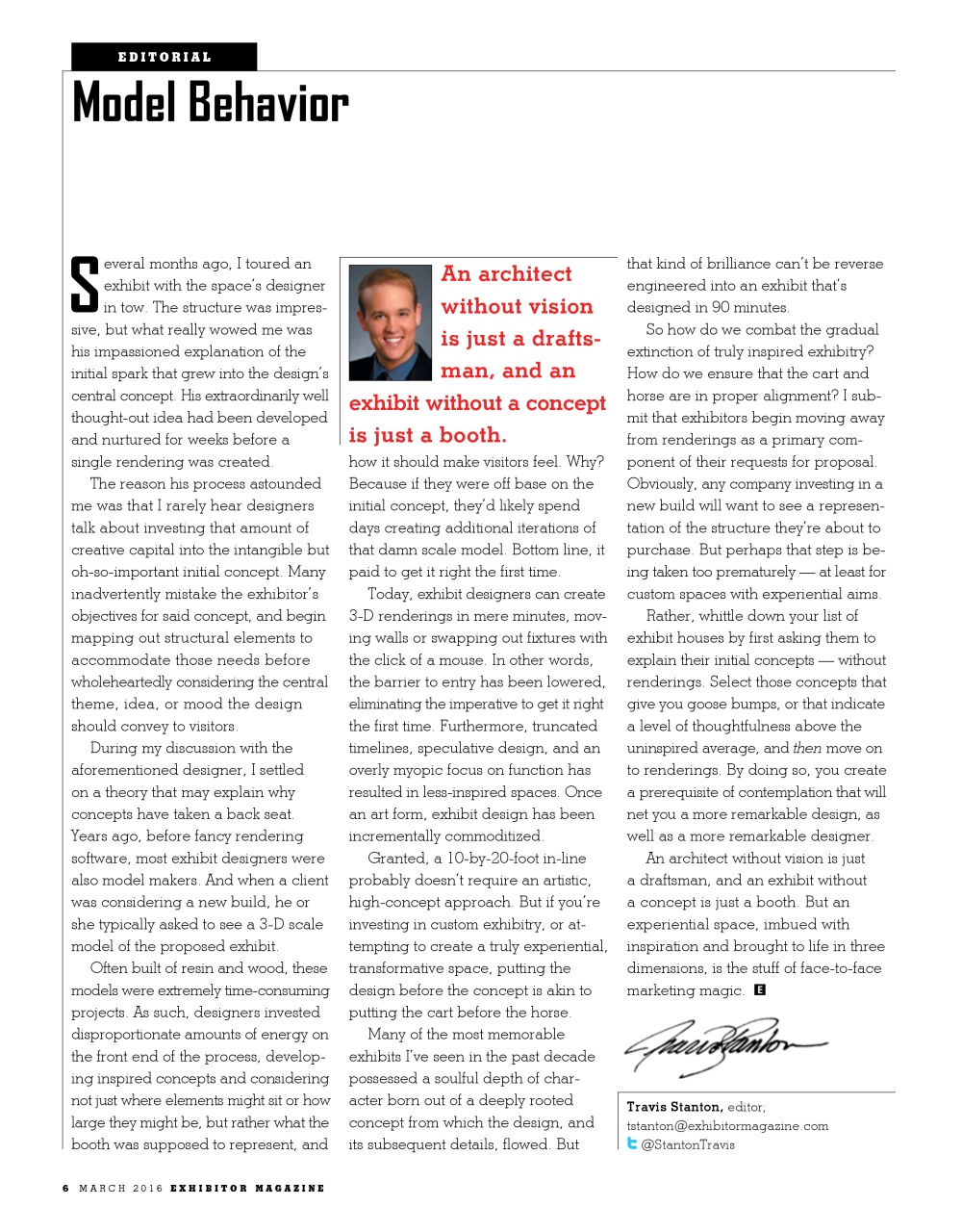 EXHIBITOR Magazine Preview Pages