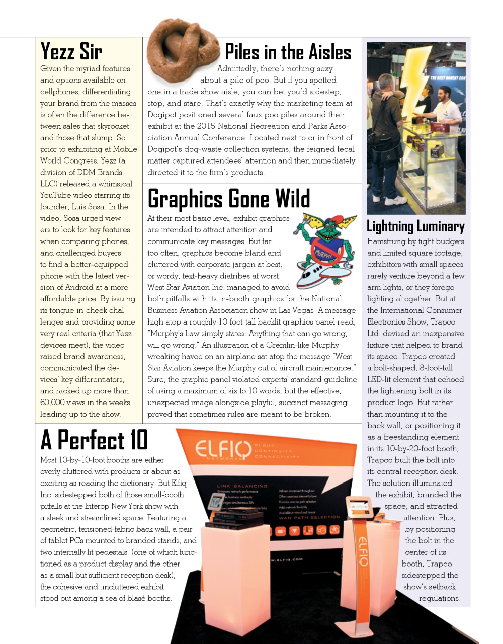 EXHIBITOR Magazine Preview Pages