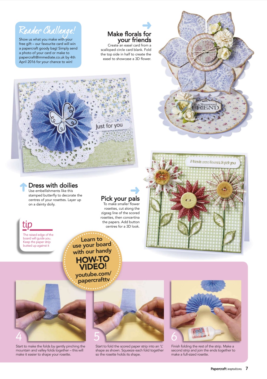 Papercraft Inspirations Preview Pages