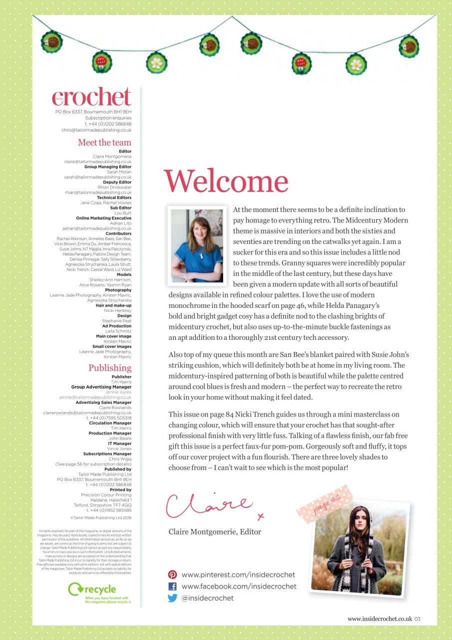 Inside Crochet Preview Pages