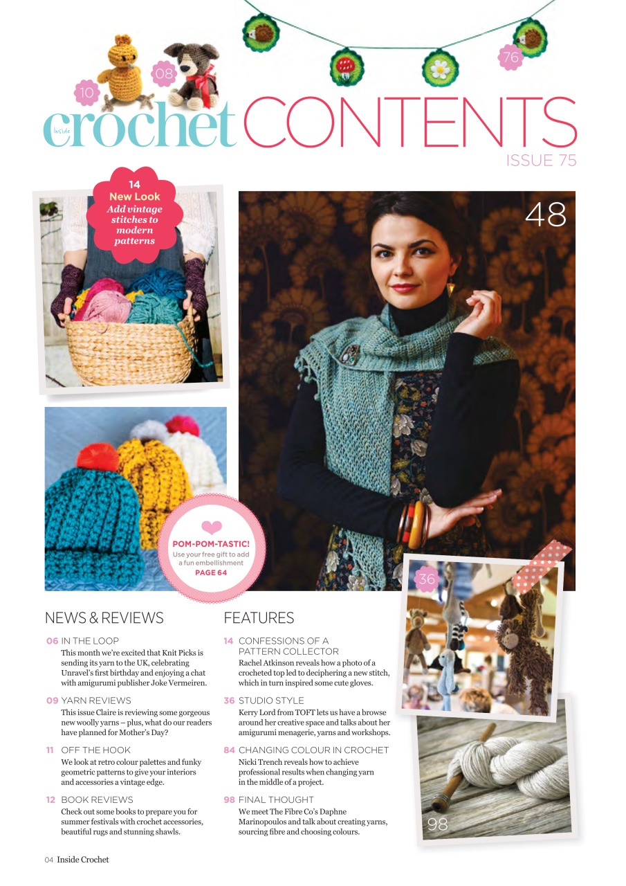 Inside Crochet Preview Pages