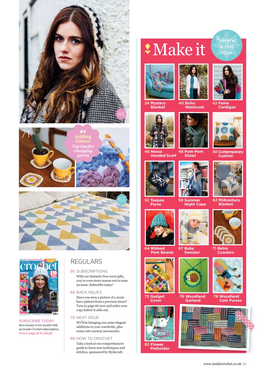 Inside Crochet Preview Pages