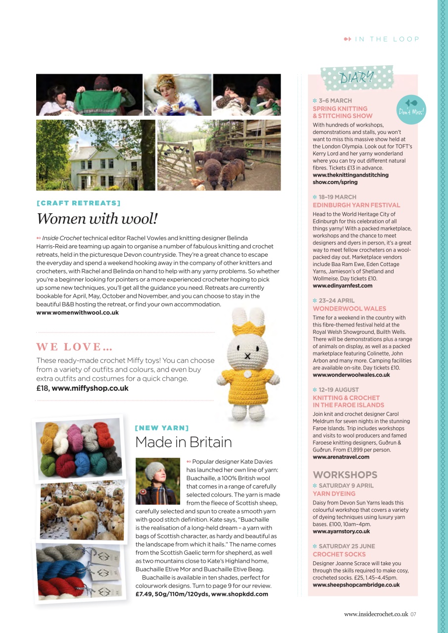 Inside Crochet Preview Pages