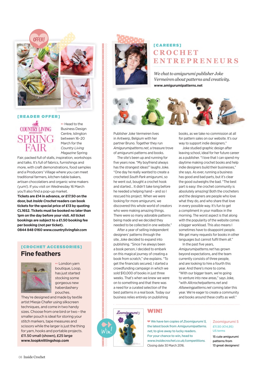 Inside Crochet Preview Pages