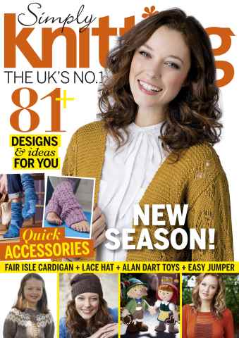 Simply Knitting issue April 2016