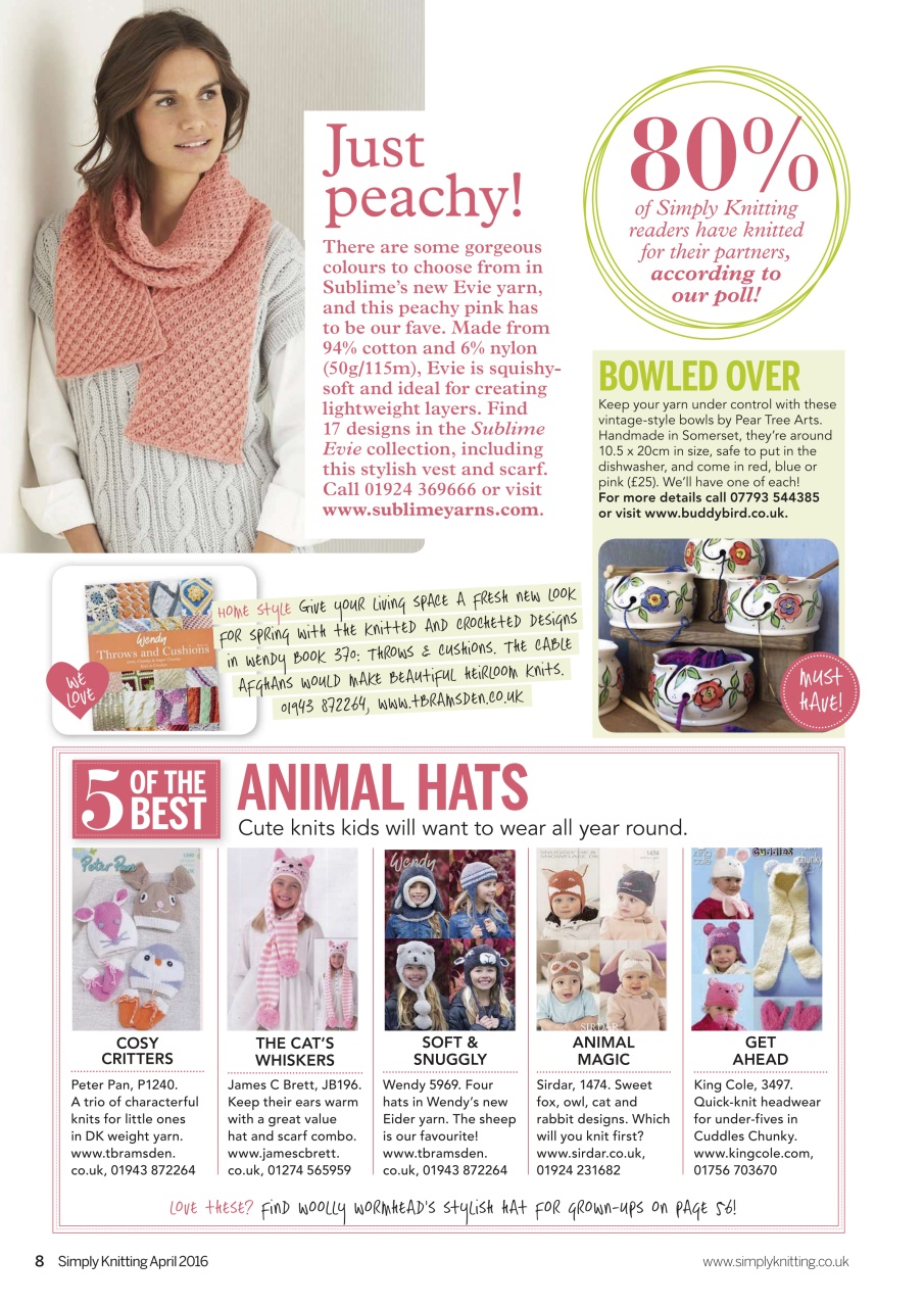 Simply Knitting Preview Pages