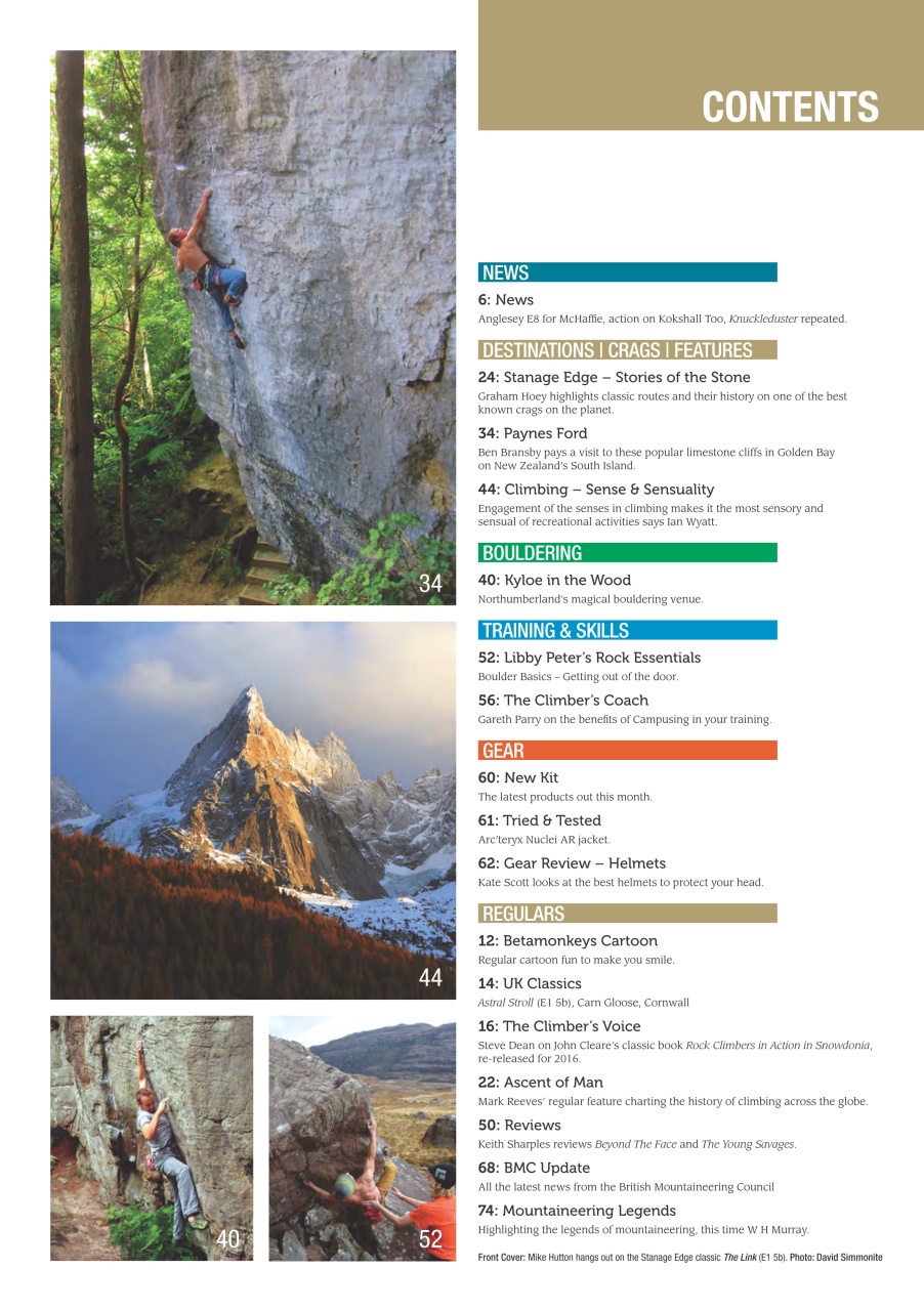 Climber Preview Pages