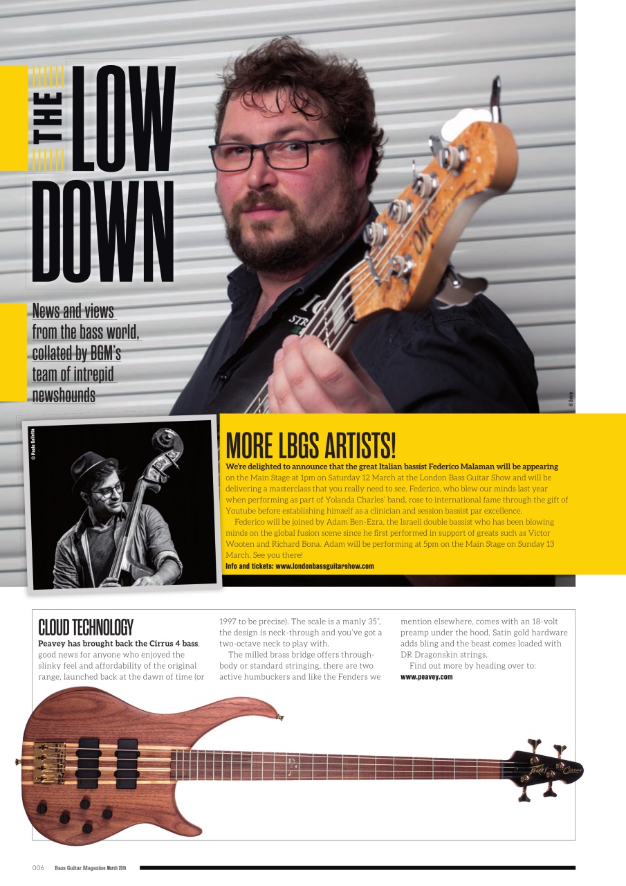 Bass Player UK Preview Pages