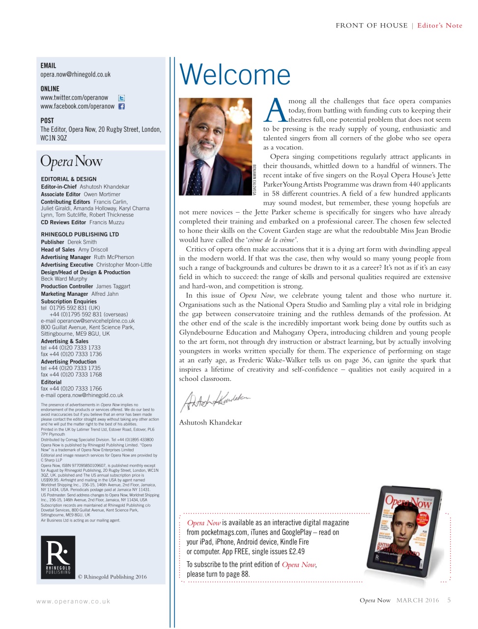 Opera Now Preview Pages