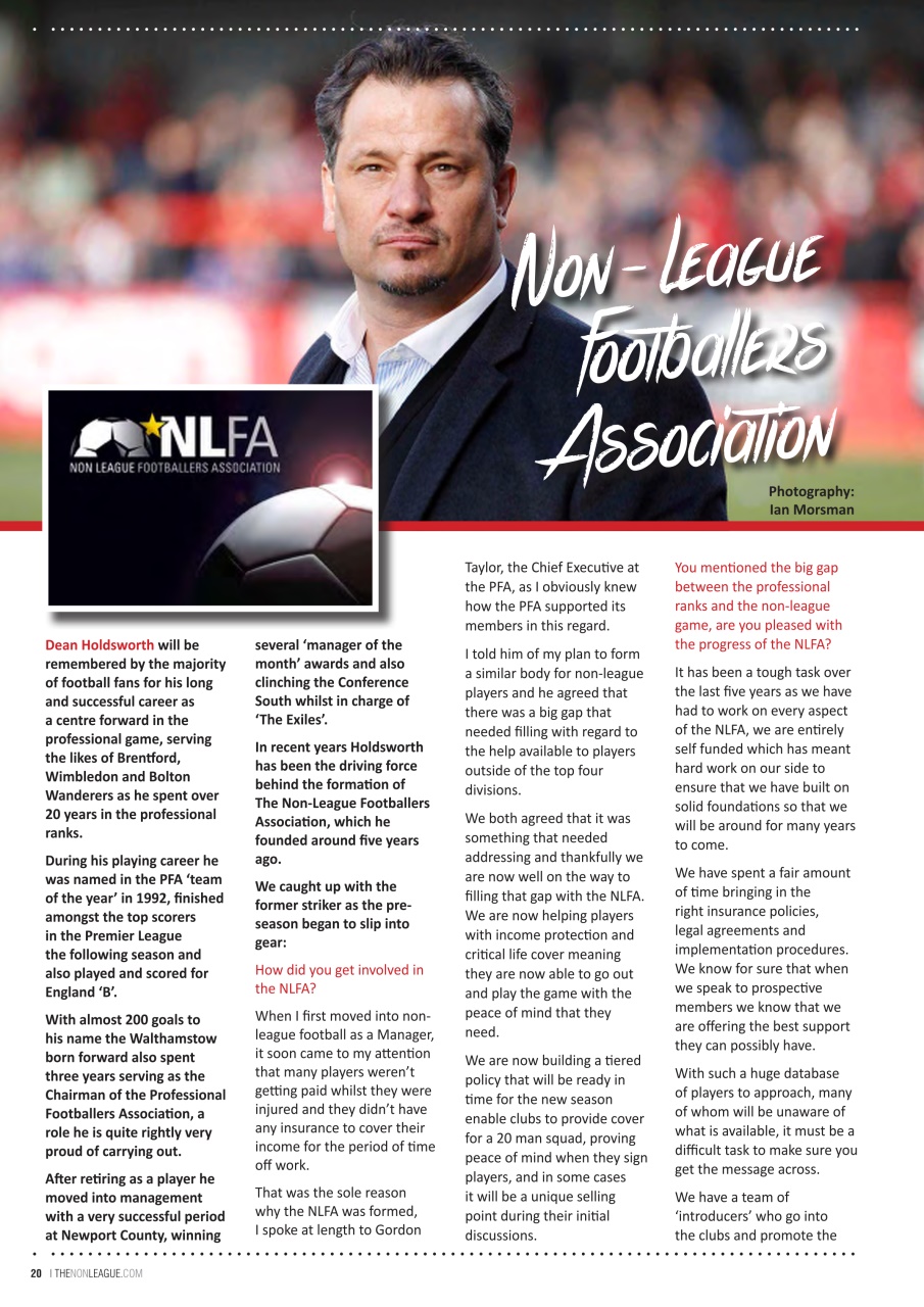 TheNonLeague Magazine Preview Pages