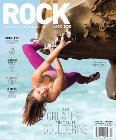 Rock and Ice issue April 2016