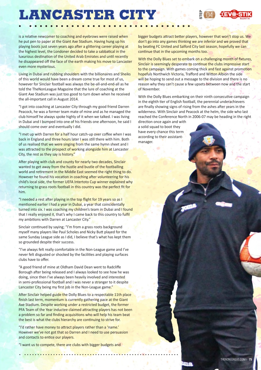 TheNonLeague Magazine Preview Pages