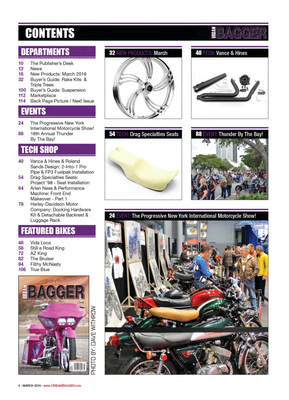 Urban Bagger Preview Pages