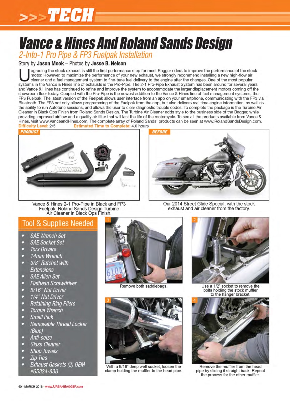 Urban Bagger Preview Pages