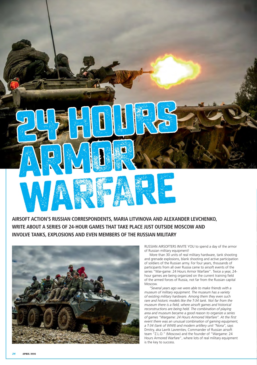 Airsoft Action Preview Pages