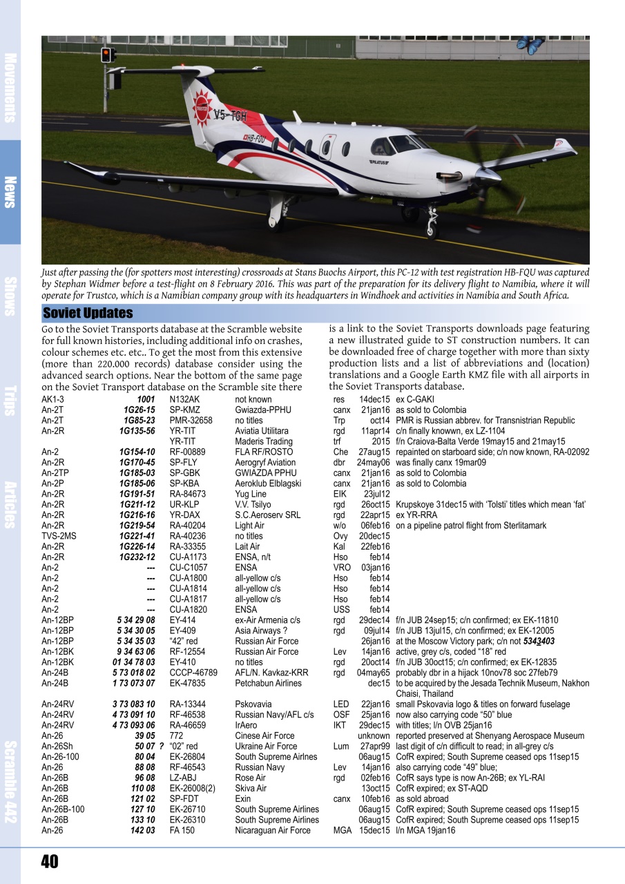 Scramble Magazine Preview Pages