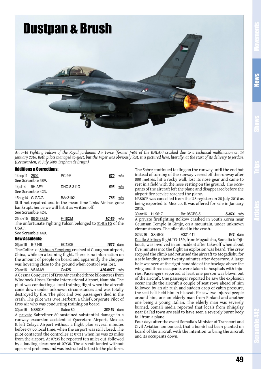 Scramble Magazine Preview Pages