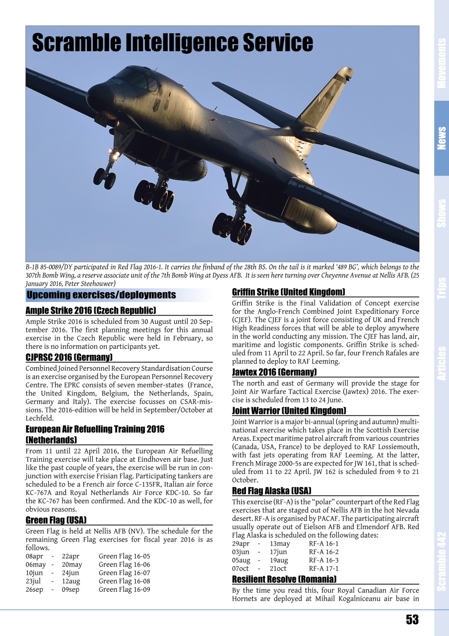 Scramble Magazine Preview Pages