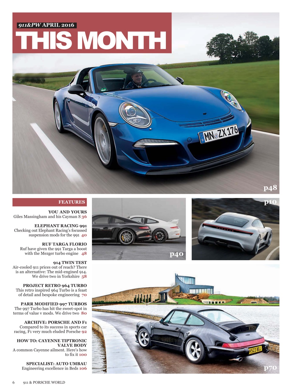 911 & Porsche World Preview Pages