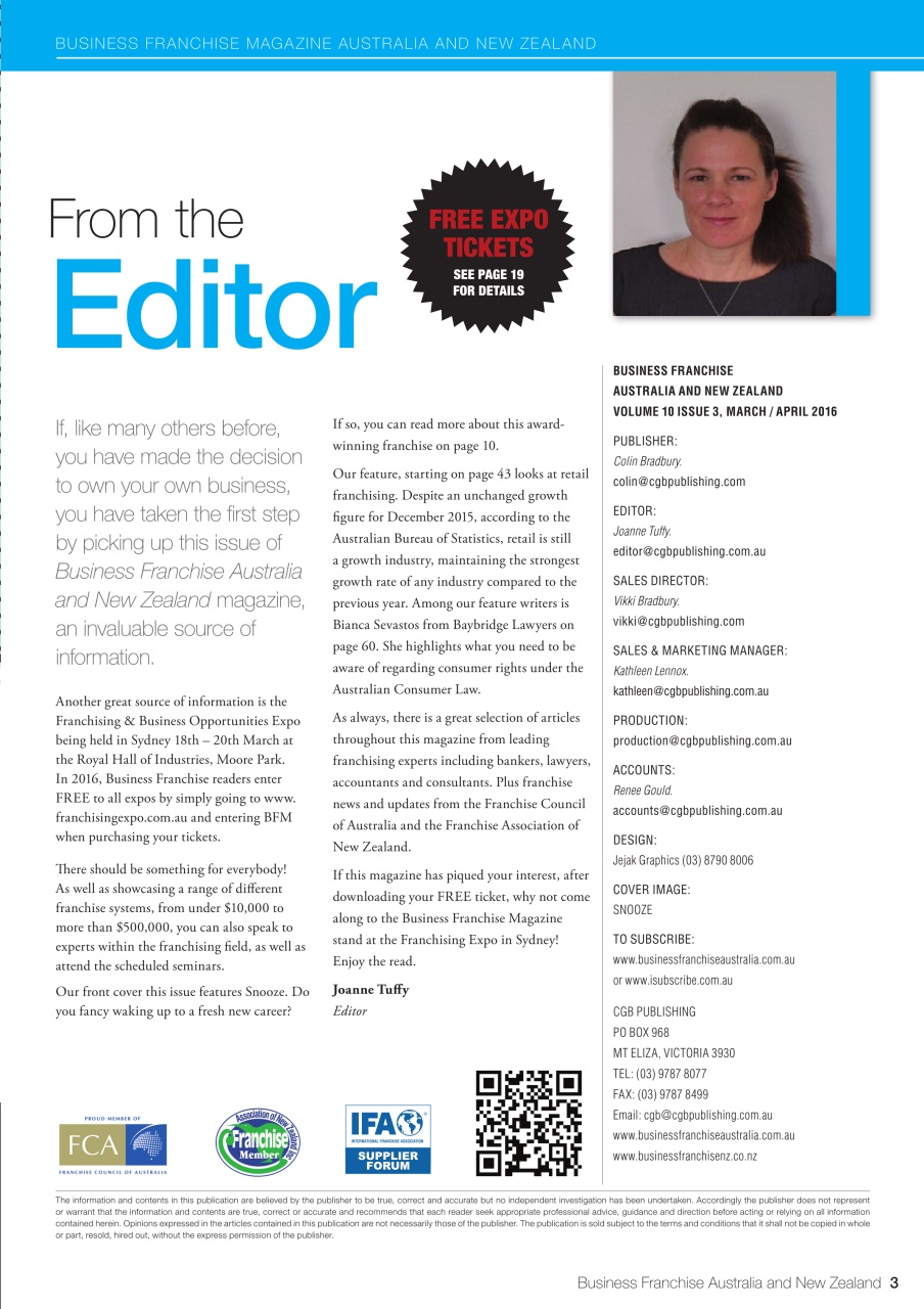 Business Franchise Australia&NZ Preview Pages