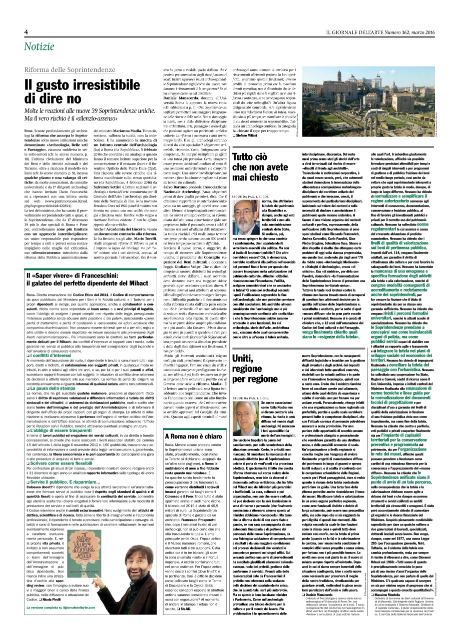 Il Giornale Dell’Arte Preview Pages