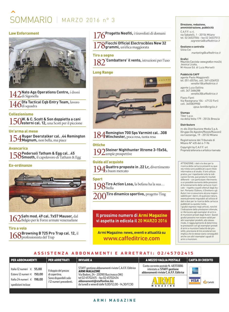 ARMI MAGAZINE Preview Pages