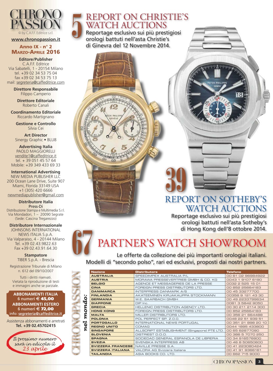 CHRONO PASSION Preview Pages