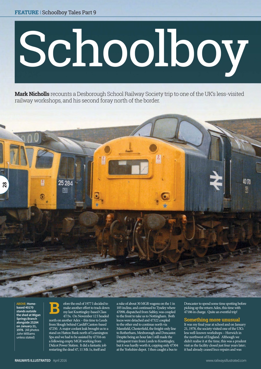 Railways Illustrated Preview Pages