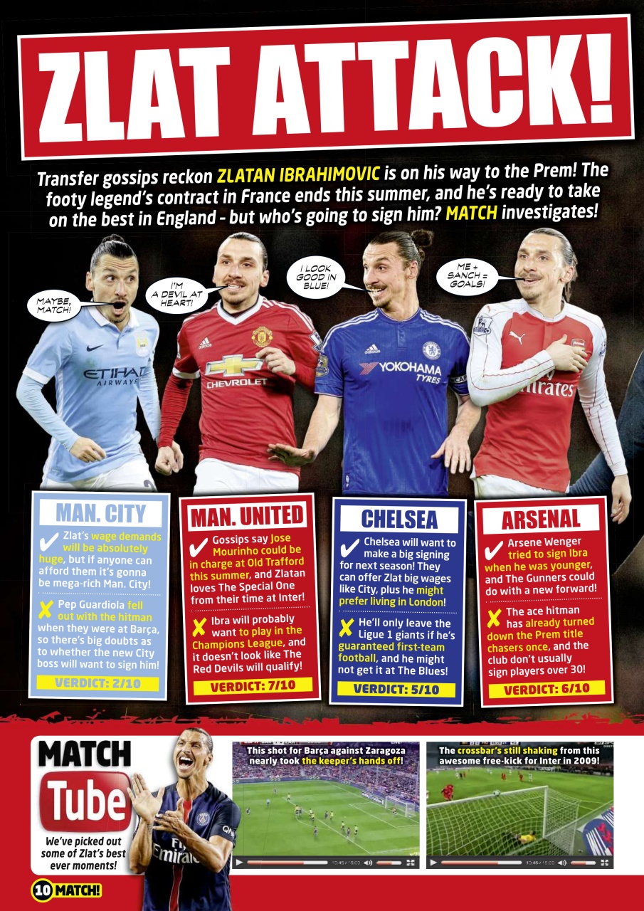 Match Preview Pages