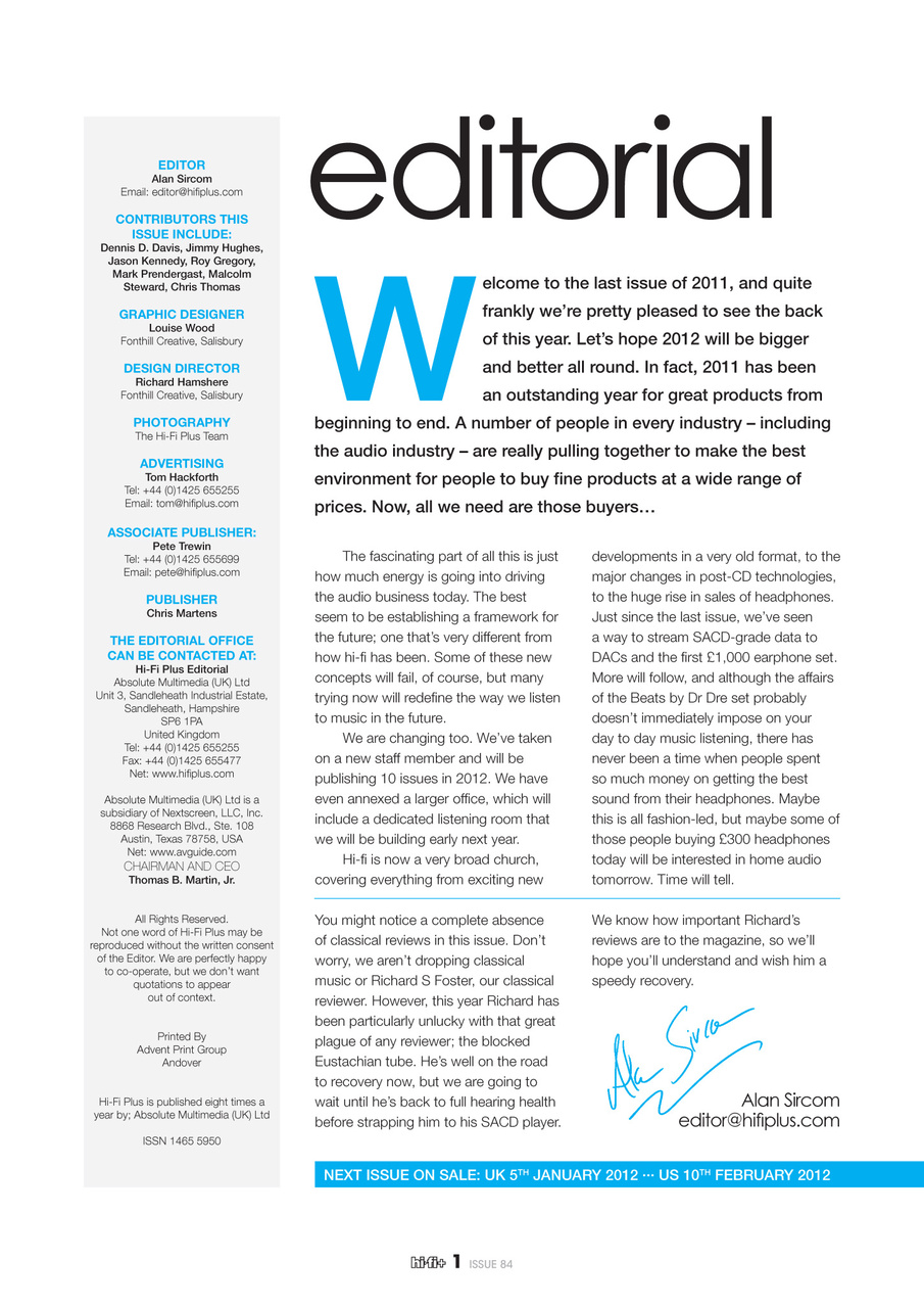 hi-fi+ Global Network Preview Pages