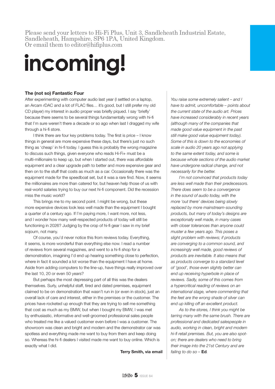 hi-fi+ Global Network Preview Pages