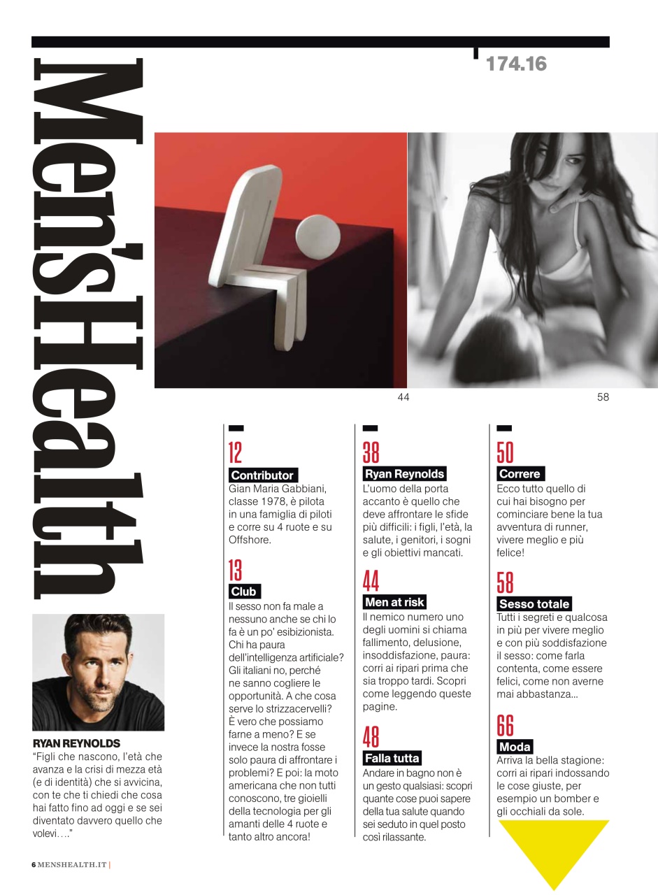 Men's Health Italia Preview Pages