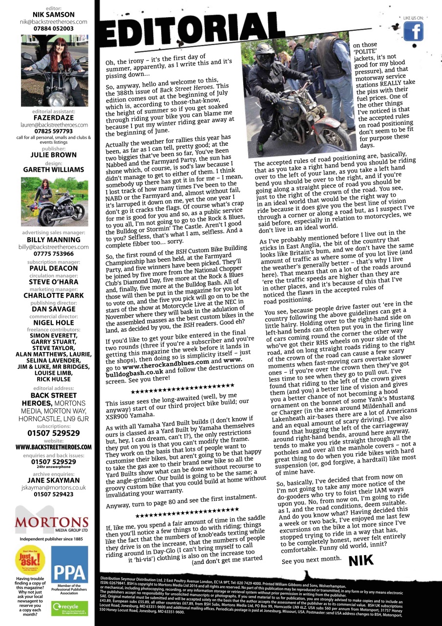 Back Street Heroes Preview Pages