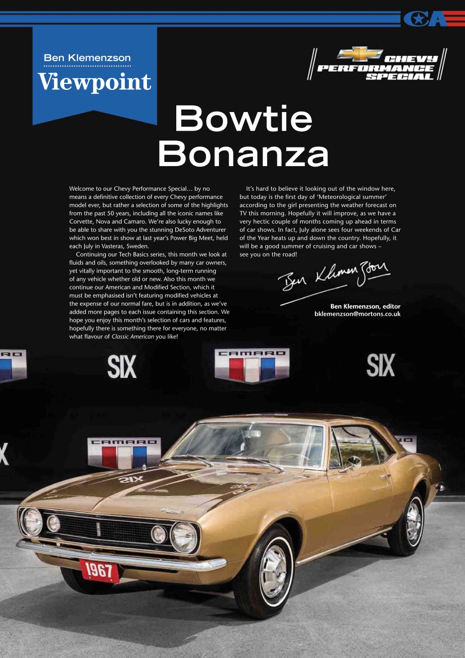 Classic American Magazine Preview Pages