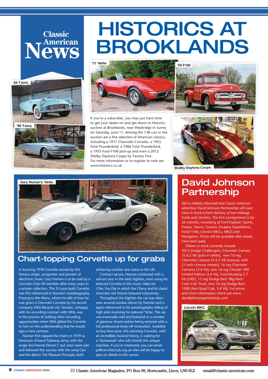 Classic American Magazine Preview Pages