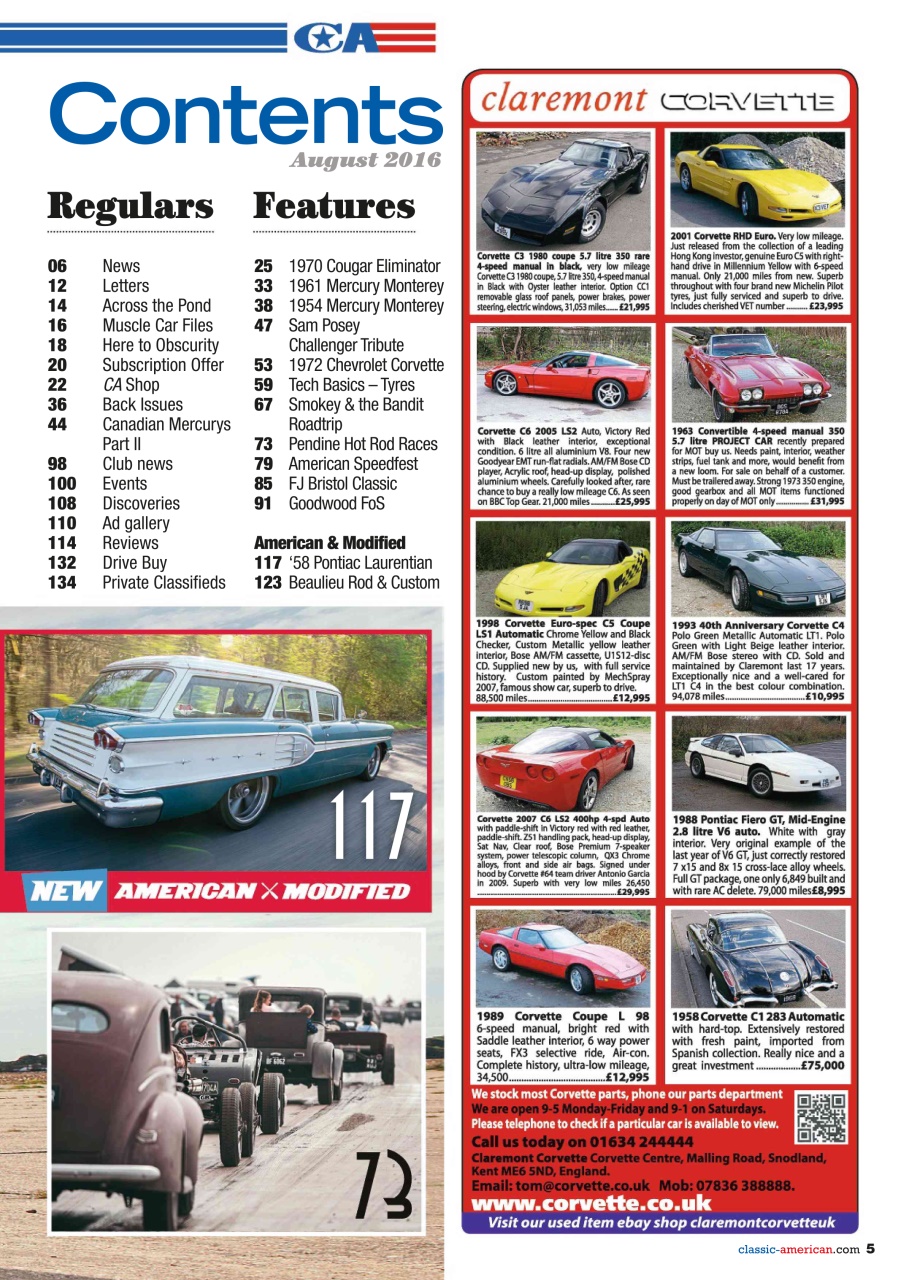 Classic American Magazine Preview Pages