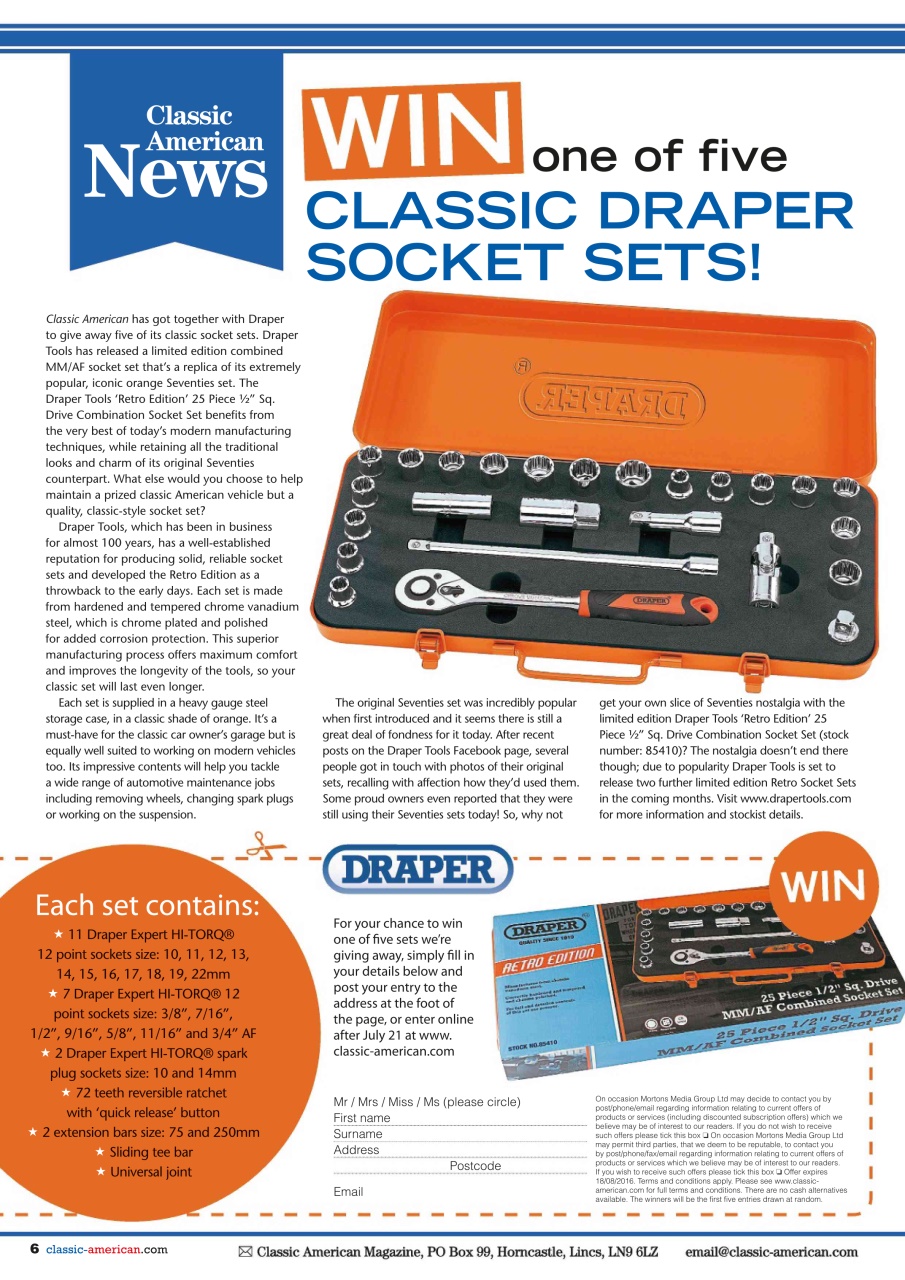 Classic American Magazine Preview Pages