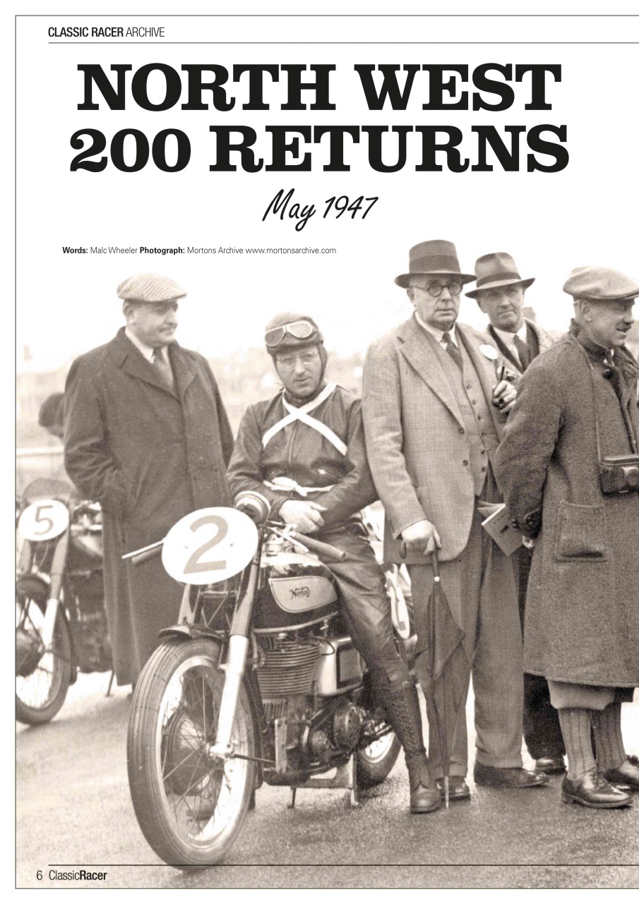 Classic Racer Preview Pages
