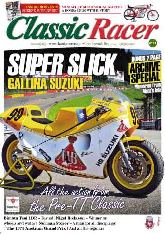 Classic Racer issue September - October 2016