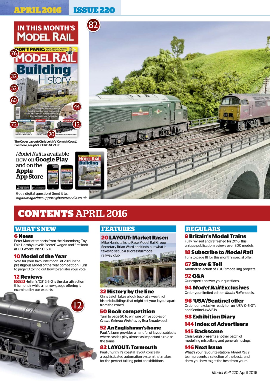 Model Rail Preview Pages