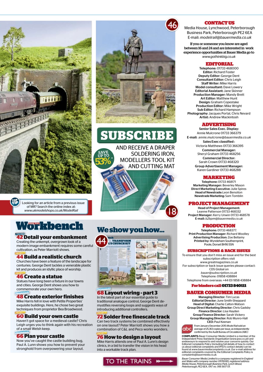 Model Rail Preview Pages