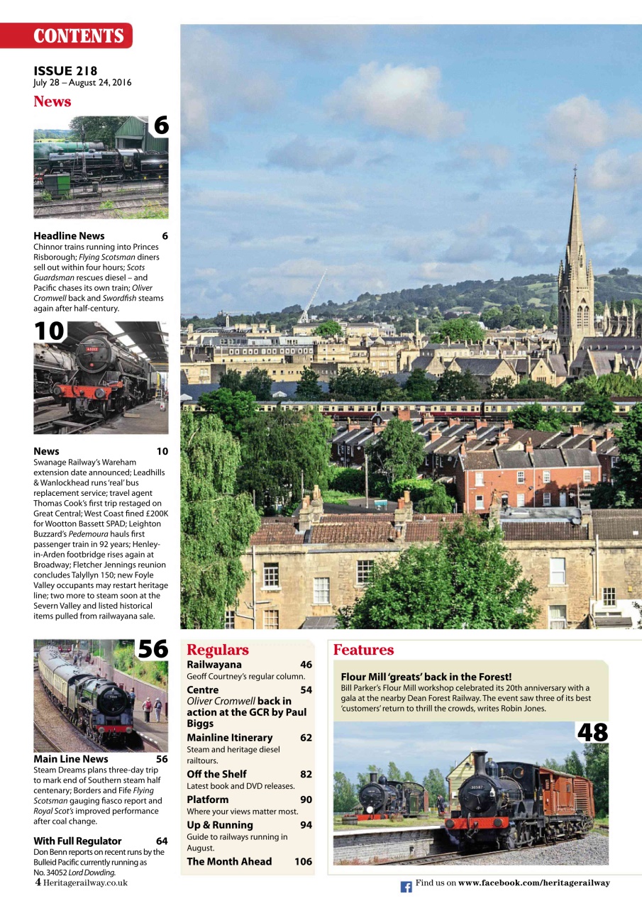 Heritage Railway Preview Pages