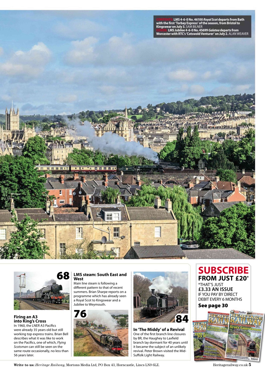 Heritage Railway Preview Pages