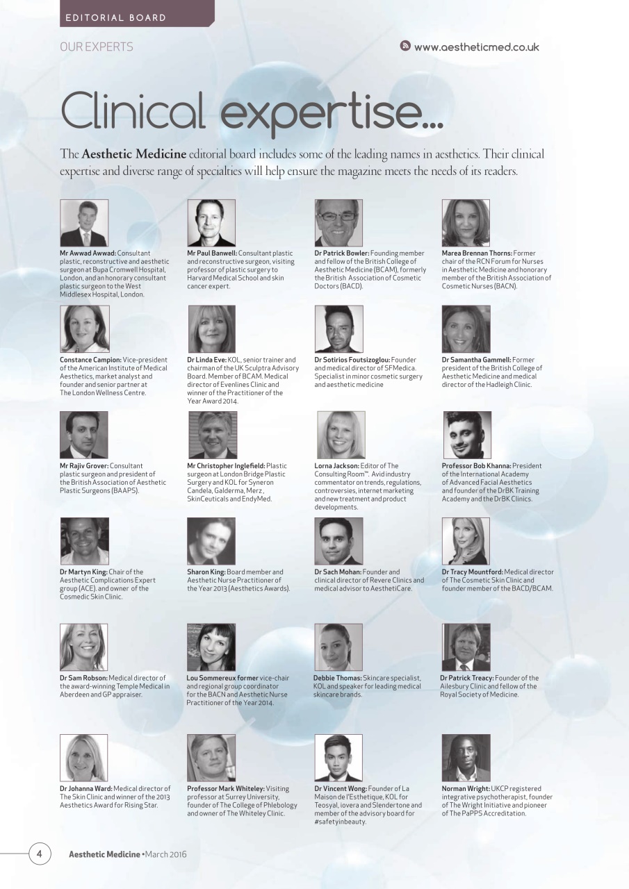 Aesthetic Medicine Preview Pages