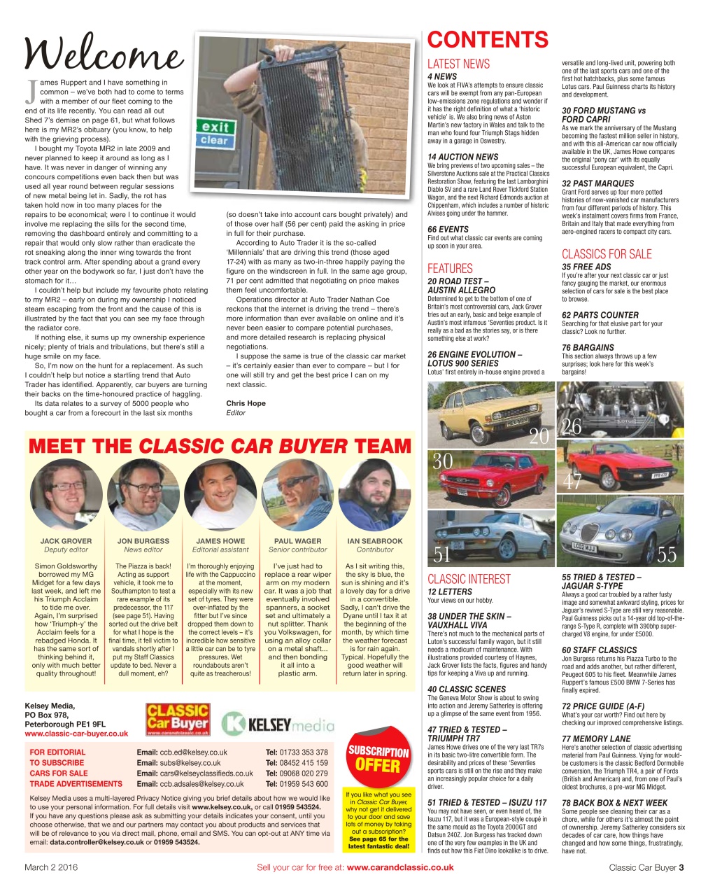 Classic Car Buyer Preview Pages